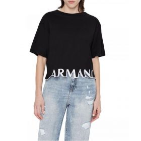 Ax T-shirt Cropped In Cotone Organico