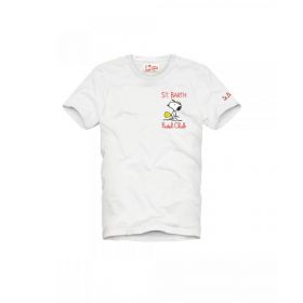 Mc2 T-shirt Con Stampa Snoopy E St. Barth Padel Club - Edizione Speciale