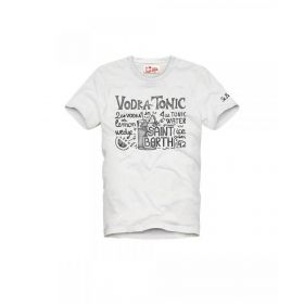 Mc2 T-shirt Stampa Ingredienti Vodka