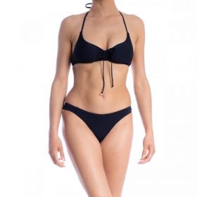 Miss-bikini 7sins Top Fascia Con Arricciatura Centrale Con Slip Brasile Fisso
