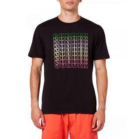 Sundek T-shirt Girocollo Con Stampa Rainbow Writing